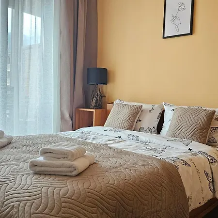 Apartman Forest Nest Cozy White Balcony On The Hill Banszko